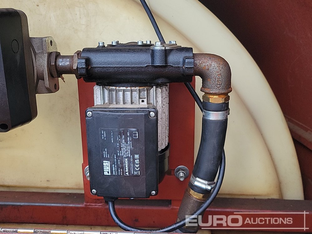 Varastosäiliö Trailer Engineering 2183 Litre Single Axle Bunded Fuel Bowser, Electric Pump, Flow Meter: kuva Varastosäiliö Trailer Engineering 2183 Litre Single Axle Bunded Fuel Bowser, Electric Pump, Flow Meter