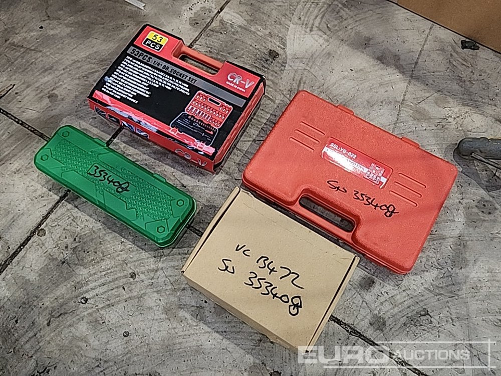 Unused 10Pc Impact Sockets, 53Pc 1/4" Socket Set, Brake Repair Set, 1/2" 18 Volt Impact Gun (Body Only) (4 of) - Korjaamolaitteet: kuva Unused 10Pc Impact Sockets, 53Pc 1/4" Socket Set, Brake Repair Set, 1/2" 18 Volt Impact Gun (Body Only) (4 of) - Korjaamolaitteet Unused 10Pc Impact Sockets, 53Pc 1/4" Socket Set, Brake Repair Set, 1/2" 18 Volt Impact Gun (Body Only) (4 of) - Korjaamolaitteet: kuva Unused 10Pc Impact Sockets, 53Pc 1/4" Socket Set, Brake Repair Set, 1/2" 18 Volt Impact Gun (Body Only) (4 of) - Korjaamolaitteet