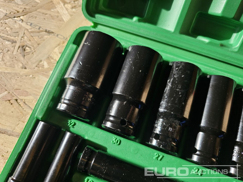 Unused 15Pcs 1/2" Deep Impact Socket Set (10mm-32mm) - Korjaamolaitteet: kuva Unused 15Pcs 1/2" Deep Impact Socket Set (10mm-32mm) - Korjaamolaitteet Unused 15Pcs 1/2" Deep Impact Socket Set (10mm-32mm) - Korjaamolaitteet: kuva Unused 15Pcs 1/2" Deep Impact Socket Set (10mm-32mm) - Korjaamolaitteet