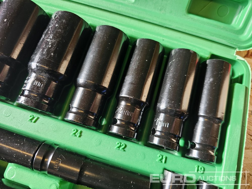 Unused 15Pcs 1/2" Deep Impact Socket Set (10mm-32mm) - Korjaamolaitteet: kuva Unused 15Pcs 1/2" Deep Impact Socket Set (10mm-32mm) - Korjaamolaitteet Unused 15Pcs 1/2" Deep Impact Socket Set (10mm-32mm) - Korjaamolaitteet: kuva Unused 15Pcs 1/2" Deep Impact Socket Set (10mm-32mm) - Korjaamolaitteet