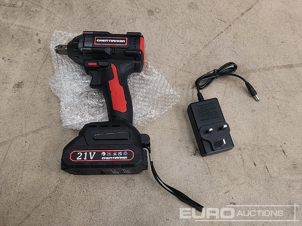 Unused Chentianxia 1/2" Cordless Impact Wrench, 21V Battery, Charger and Case - Korjaamolaitteet: kuva Unused Chentianxia 1/2" Cordless Impact Wrench, 21V Battery, Charger and Case - Korjaamolaitteet Unused Chentianxia 1/2" Cordless Impact Wrench, 21V Battery, Charger and Case - Korjaamolaitteet: kuva Unused Chentianxia 1/2" Cordless Impact Wrench, 21V Battery, Charger and Case - Korjaamolaitteet