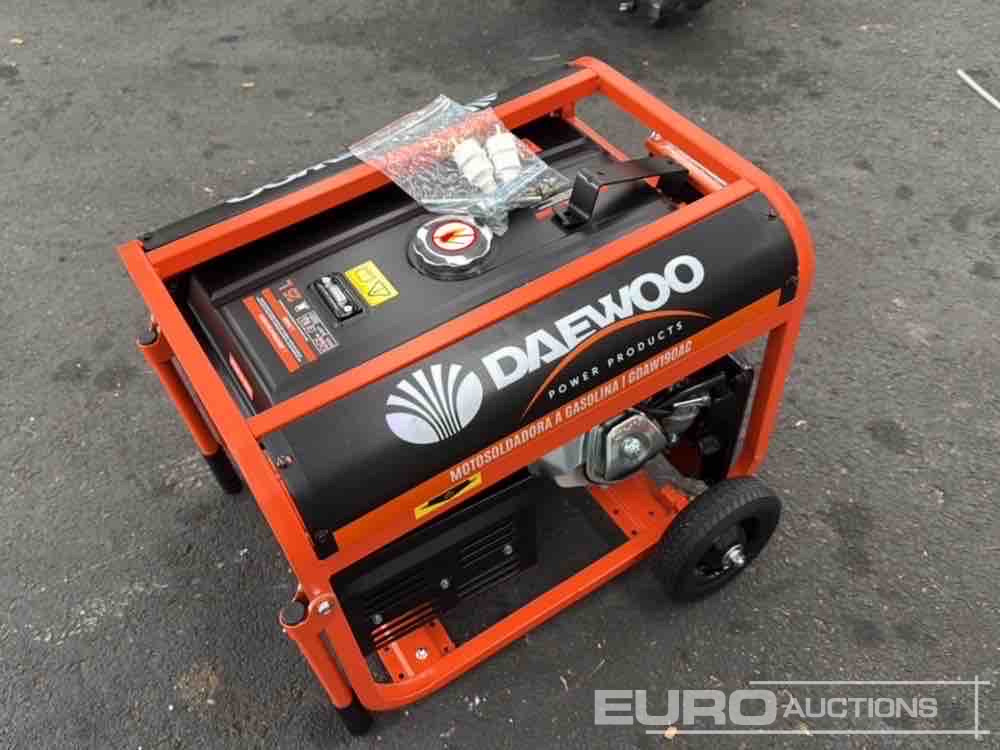 Unused Daewoo GDAW190AC 3.6Kw Petrol Generator - Moottori: kuva Unused Daewoo GDAW190AC 3.6Kw Petrol Generator - Moottori Unused Daewoo GDAW190AC 3.6Kw Petrol Generator - Moottori: kuva Unused Daewoo GDAW190AC 3.6Kw Petrol Generator - Moottori