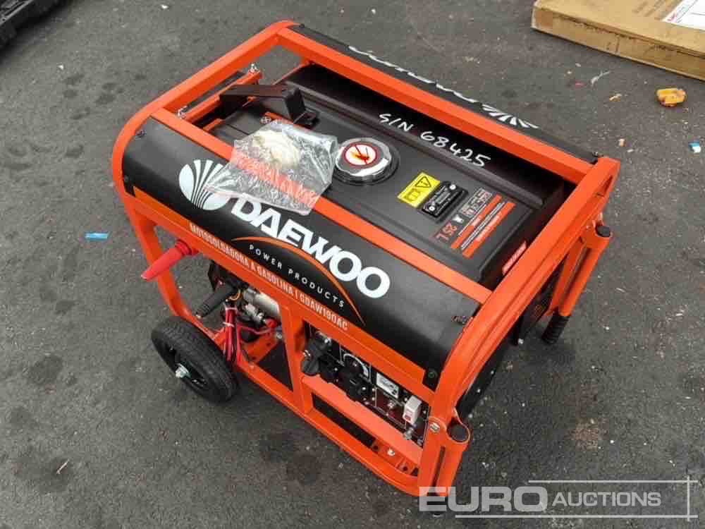Unused Daewoo GDAW190AC 3.6Kw Petrol Generator - Moottori: kuva Unused Daewoo GDAW190AC 3.6Kw Petrol Generator - Moottori Unused Daewoo GDAW190AC 3.6Kw Petrol Generator - Moottori: kuva Unused Daewoo GDAW190AC 3.6Kw Petrol Generator - Moottori