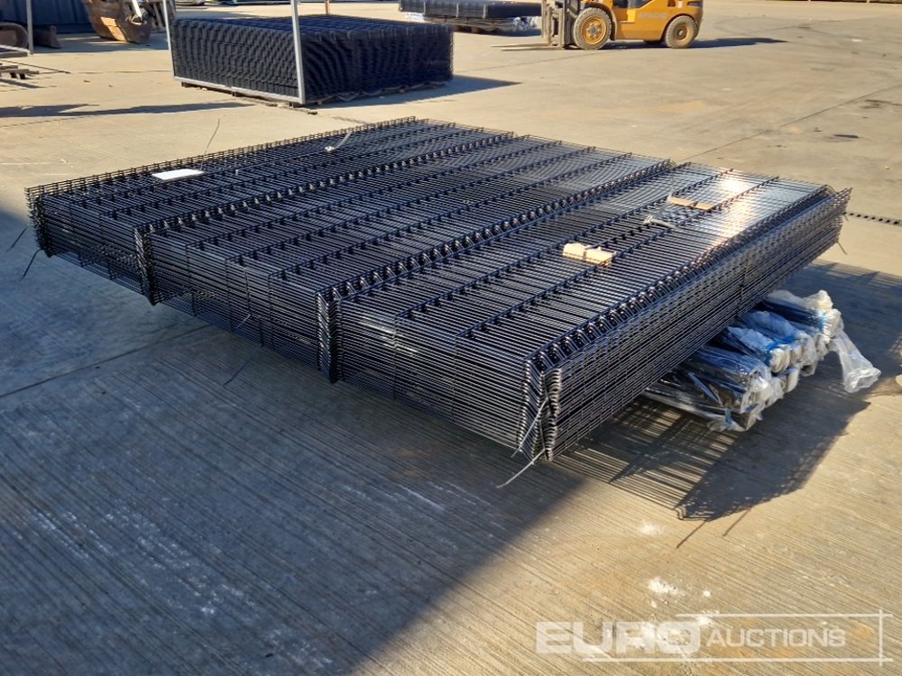 Unused Galvanised & Powder Coated Heavy Duty (5mm) Wire Mesh Fencing, 25 x H2.4m x W2.2m Panels, 26 x 60mm x 60mm x3m Posts, with Fittings (Black) - Rakennustarvikkeet: kuva Unused Galvanised & Powder Coated Heavy Duty (5mm) Wire Mesh Fencing, 25 x H2.4m x W2.2m Panels, 26 x 60mm x 60mm x3m Posts, with Fittings (Black) - Rakennustarvikkeet Unused Galvanised & Powder Coated Heavy Duty (5mm) Wire Mesh Fencing, 25 x H2.4m x W2.2m Panels, 26 x 60mm x 60mm x3m Posts, with Fittings (Black) - Rakennustarvikkeet: kuva Unused Galvanised & Powder Coated Heavy Duty (5mm) Wire Mesh Fencing, 25 x H2.4m x W2.2m Panels, 26 x 60mm x 60mm x3m Posts, with Fittings (Black) - Rakennustarvikkeet
