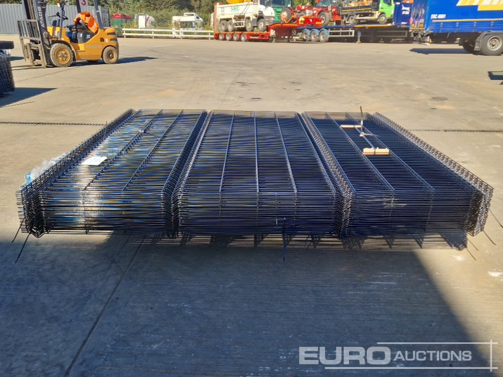 Unused Galvanised & Powder Coated Heavy Duty (5mm) Wire Mesh Fencing, 25 x H2.4m x W2.2m Panels, 26 x 60mm x 60mm x3m Posts, with Fittings (Black) - Rakennustarvikkeet: kuva Unused Galvanised & Powder Coated Heavy Duty (5mm) Wire Mesh Fencing, 25 x H2.4m x W2.2m Panels, 26 x 60mm x 60mm x3m Posts, with Fittings (Black) - Rakennustarvikkeet Unused Galvanised & Powder Coated Heavy Duty (5mm) Wire Mesh Fencing, 25 x H2.4m x W2.2m Panels, 26 x 60mm x 60mm x3m Posts, with Fittings (Black) - Rakennustarvikkeet: kuva Unused Galvanised & Powder Coated Heavy Duty (5mm) Wire Mesh Fencing, 25 x H2.4m x W2.2m Panels, 26 x 60mm x 60mm x3m Posts, with Fittings (Black) - Rakennustarvikkeet