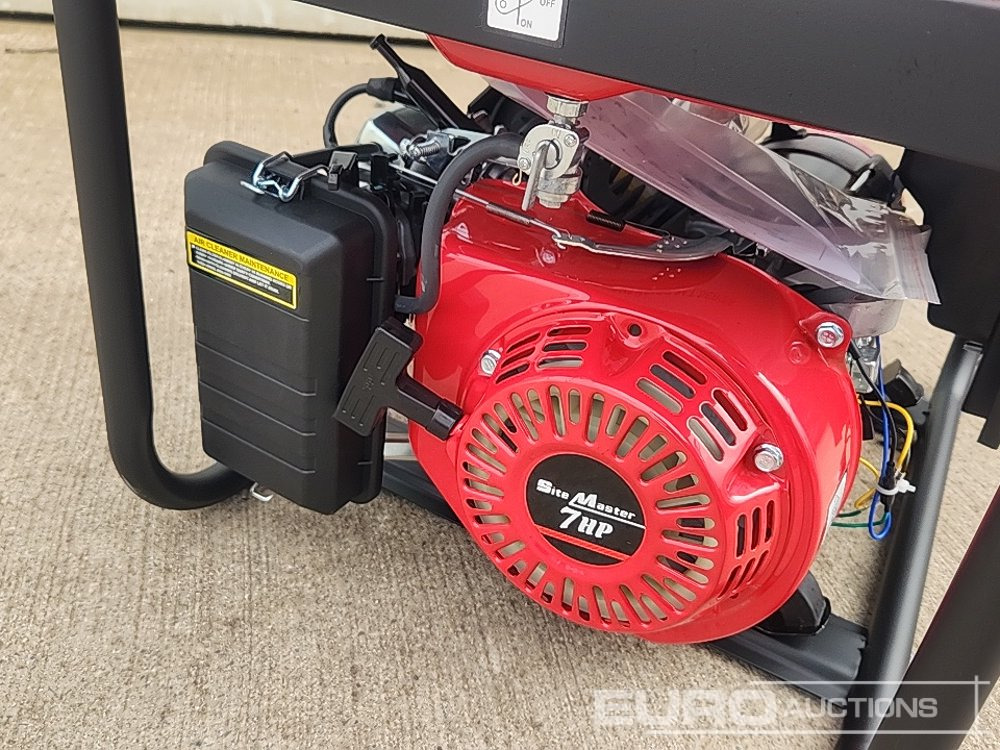Unused Site Master7Hp Petrol Generator - Sähkögeneraattori: kuva Unused Site Master7Hp Petrol Generator - Sähkögeneraattori Unused Site Master7Hp Petrol Generator - Sähkögeneraattori: kuva Unused Site Master7Hp Petrol Generator - Sähkögeneraattori