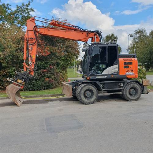 Hitachi ZX145 WT-6 - Pyöräalustainen kaivinkone: kuva Hitachi ZX145 WT-6 - Pyöräalustainen kaivinkone Hitachi ZX145 WT-6 - Pyöräalustainen kaivinkone: kuva Hitachi ZX145 WT-6 - Pyöräalustainen kaivinkone