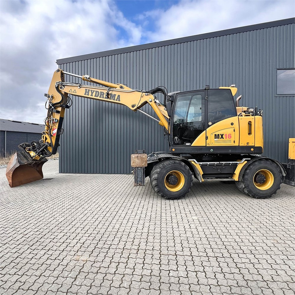 Hydrema MX16 - Pyöräalustainen kaivinkone: kuva Hydrema MX16 - Pyöräalustainen kaivinkone Hydrema MX16 - Pyöräalustainen kaivinkone: kuva Hydrema MX16 - Pyöräalustainen kaivinkone