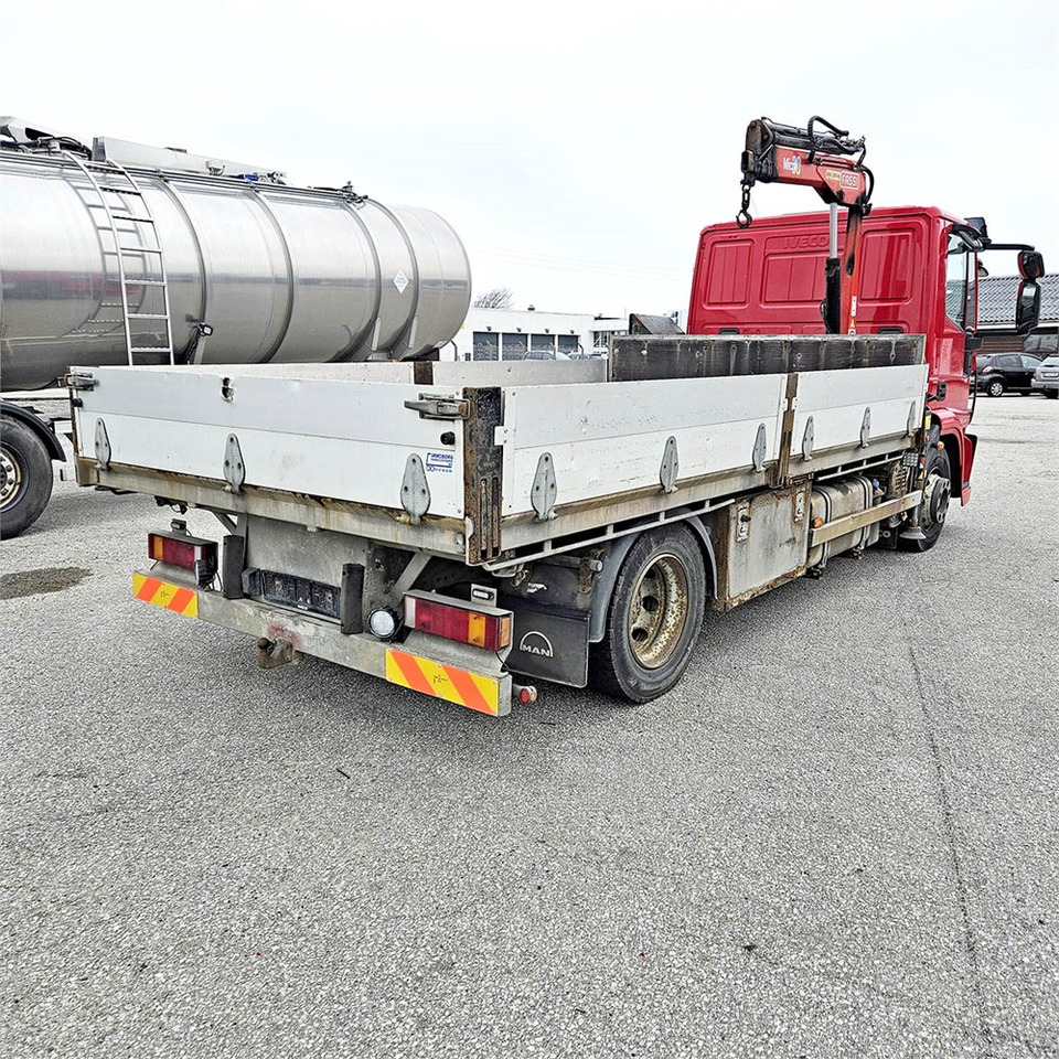 Kippiauto kuorma-auto, Nosturiauto Iveco Eurocargo 120E25: kuva Kippiauto kuorma-auto, Nosturiauto Iveco Eurocargo 120E25