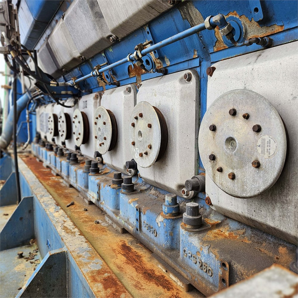Sähkögeneraattori Wärtsilä 16V32 GD: kuva Sähkögeneraattori Wärtsilä 16V32 GD