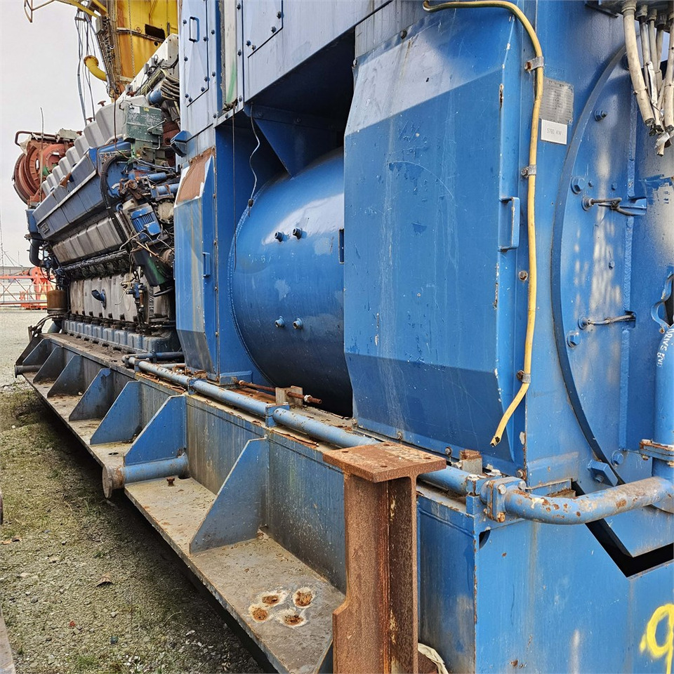 Sähkögeneraattori Wärtsilä 16V32 GD: kuva Sähkögeneraattori Wärtsilä 16V32 GD