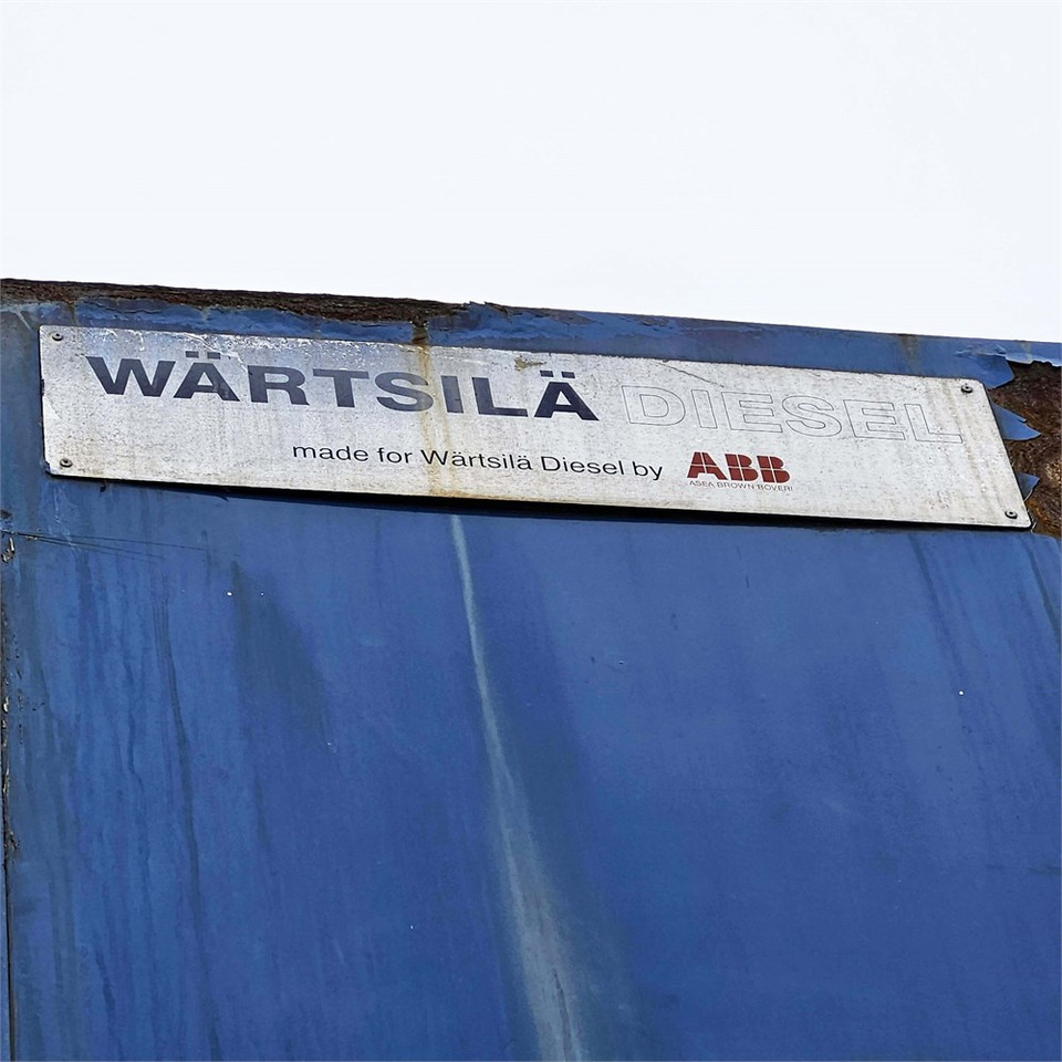 Sähkögeneraattori Wärtsilä 16V32 GD: kuva Sähkögeneraattori Wärtsilä 16V32 GD