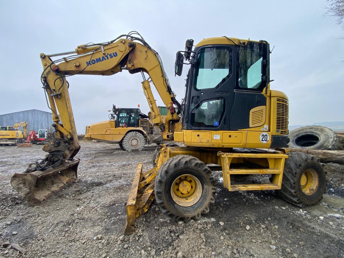 Komatsu PW118MR-8 - Pyöräalustainen kaivinkone: kuva Komatsu PW118MR-8 - Pyöräalustainen kaivinkone Komatsu PW118MR-8 - Pyöräalustainen kaivinkone: kuva Komatsu PW118MR-8 - Pyöräalustainen kaivinkone