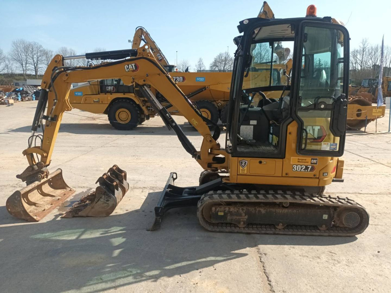 Telakaivukone CAT 302.7: kuva Telakaivukone CAT 302.7