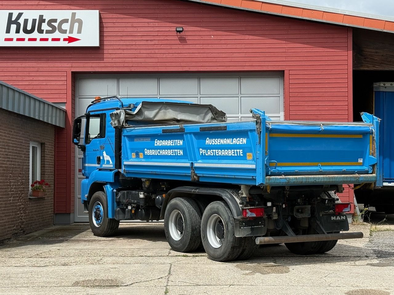 Kippiauto kuorma-auto MAN TGS 26.470BL 6x6H, el. Plane, Bordm, Schneepl.: kuva Kippiauto kuorma-auto MAN TGS 26.470BL 6x6H, el. Plane, Bordm, Schneepl.