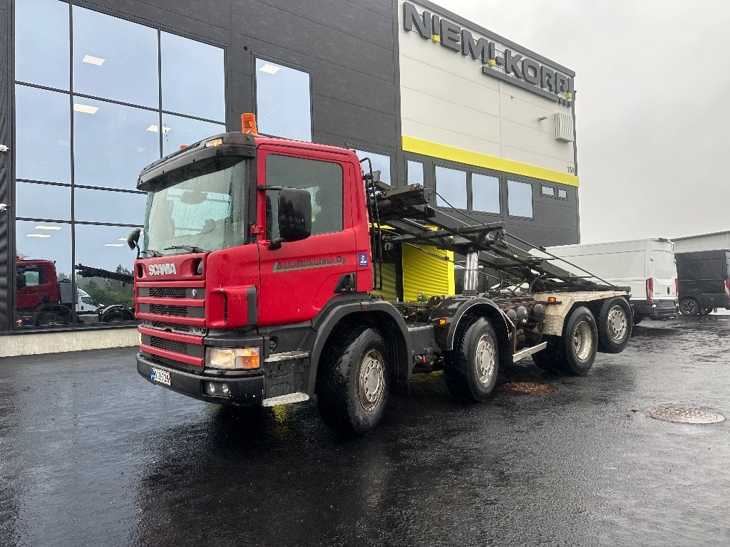 Scania P114 8x2*6 - Nostovarsi-vaihtolavakuorma kuorma-auto: kuva Scania P114 8x2*6 - Nostovarsi-vaihtolavakuorma kuorma-auto Scania P114 8x2*6 - Nostovarsi-vaihtolavakuorma kuorma-auto: kuva Scania P114 8x2*6 - Nostovarsi-vaihtolavakuorma kuorma-auto
