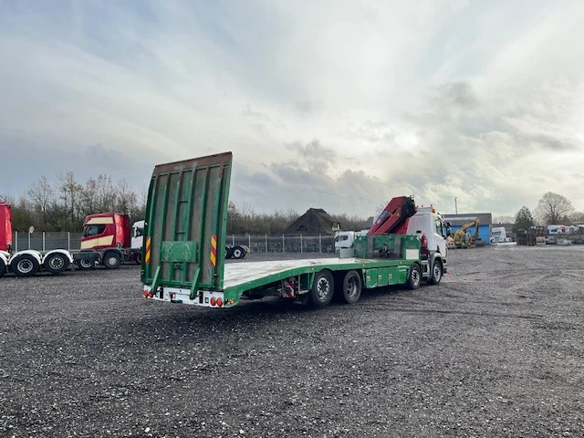 Scania P450 8X2*6 Knæklad + Kran HMF1820 – Machinetransporter - Kuljetin kuorma-auto, Nosturiauto: kuva Scania P450 8X2*6 Knæklad + Kran HMF1820 – Machinetransporter - Kuljetin kuorma-auto, Nosturiauto Scania P450 8X2*6 Knæklad + Kran HMF1820 – Machinetransporter - Kuljetin kuorma-auto, Nosturiauto: kuva Scania P450 8X2*6 Knæklad + Kran HMF1820 – Machinetransporter - Kuljetin kuorma-auto, Nosturiauto