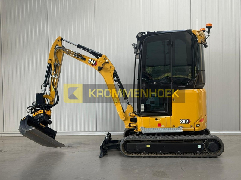Minikuormaaja Caterpillar 302 CR Vol opties !! Engcon Draaikantelstuk: kuva Minikuormaaja Caterpillar 302 CR Vol opties !! Engcon Draaikantelstuk