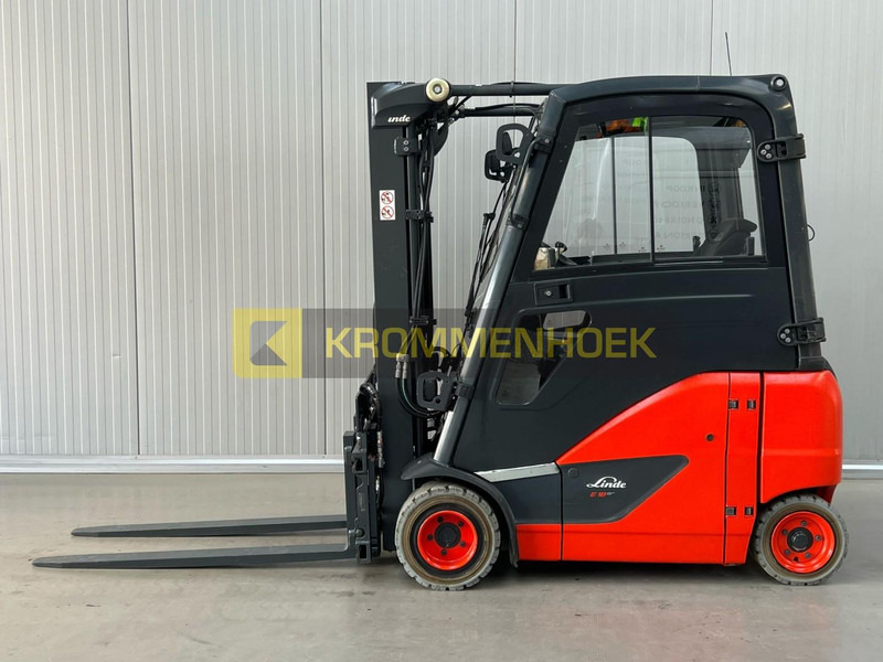 Linde E 18 PH - Sähkötrukki: kuva Linde E 18 PH - Sähkötrukki Linde E 18 PH - Sähkötrukki: kuva Linde E 18 PH - Sähkötrukki