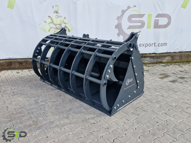 Uusi Kahmarikauha - Kuormaajan kauha SID GREIFSCHAUFEL XXL GEBRANNTE ZINKEN / BMS Godet Crocodile / Grab bucket crocodile 2,2: kuva Uusi Kahmarikauha - Kuormaajan kauha SID GREIFSCHAUFEL XXL GEBRANNTE ZINKEN / BMS Godet Crocodile / Grab bucket crocodile 2,2