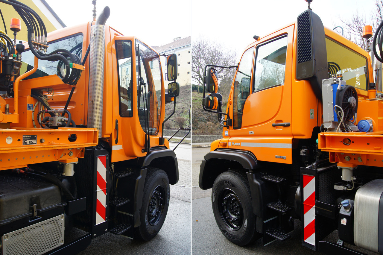 Kunnallis-/ Erikoisajoneuvot UNIMOG Unimog U 400/TÜV/Hydrostat/Mähtür +MULAG MHU 800: kuva Kunnallis-/ Erikoisajoneuvot UNIMOG Unimog U 400/TÜV/Hydrostat/Mähtür +MULAG MHU 800