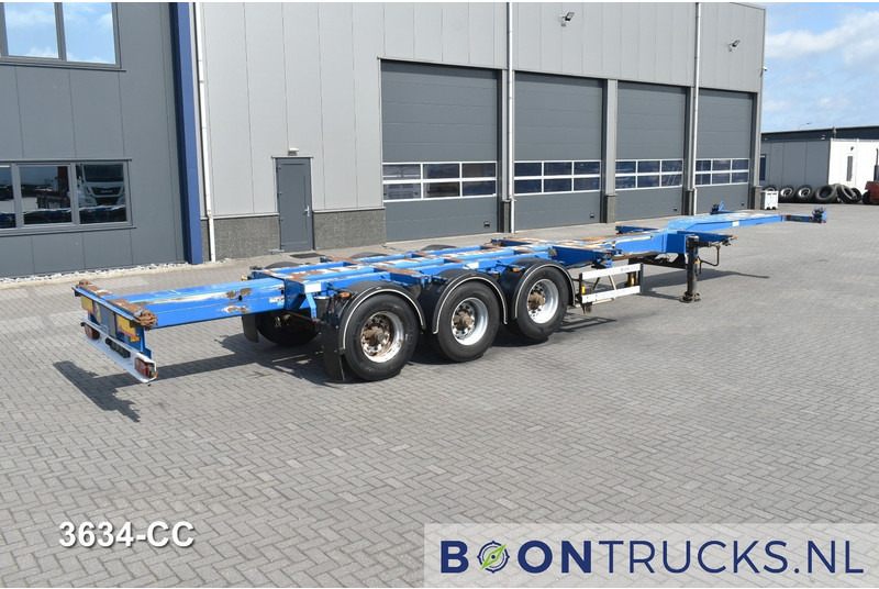 D-Tec FLEXITRAILER | 2x20-30-40-45ft HC * 2x EXTENDABLE * LIFT AXLE - Konttialus/ Vaihtokuormatilat puoliperävaunu: kuva D-Tec FLEXITRAILER | 2x20-30-40-45ft HC * 2x EXTENDABLE * LIFT AXLE - Konttialus/ Vaihtokuormatilat puoliperävaunu D-Tec FLEXITRAILER | 2x20-30-40-45ft HC * 2x EXTENDABLE * LIFT AXLE - Konttialus/ Vaihtokuormatilat puoliperävaunu: kuva D-Tec FLEXITRAILER | 2x20-30-40-45ft HC * 2x EXTENDABLE * LIFT AXLE - Konttialus/ Vaihtokuormatilat puoliperävaunu