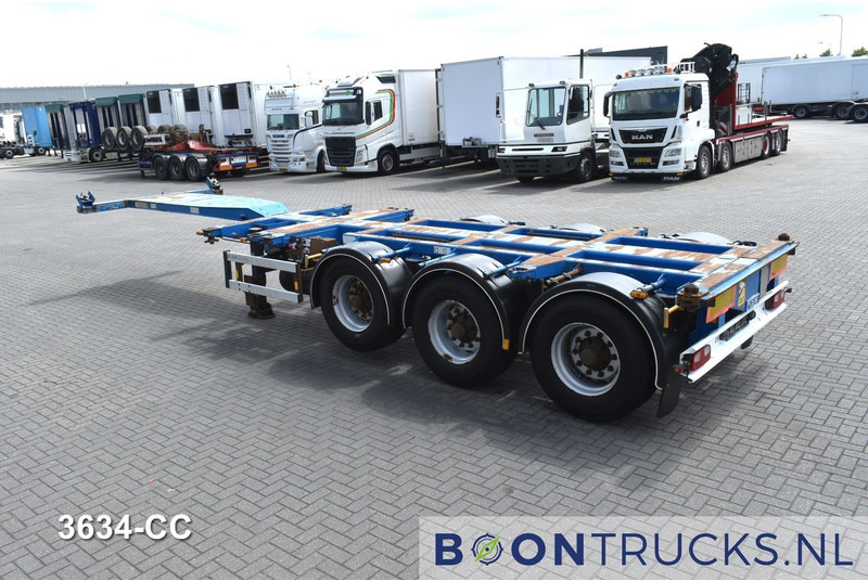 D-Tec FLEXITRAILER | 2x20-30-40-45ft HC * 2x EXTENDABLE * LIFT AXLE - Konttialus/ Vaihtokuormatilat puoliperävaunu: kuva D-Tec FLEXITRAILER | 2x20-30-40-45ft HC * 2x EXTENDABLE * LIFT AXLE - Konttialus/ Vaihtokuormatilat puoliperävaunu D-Tec FLEXITRAILER | 2x20-30-40-45ft HC * 2x EXTENDABLE * LIFT AXLE - Konttialus/ Vaihtokuormatilat puoliperävaunu: kuva D-Tec FLEXITRAILER | 2x20-30-40-45ft HC * 2x EXTENDABLE * LIFT AXLE - Konttialus/ Vaihtokuormatilat puoliperävaunu