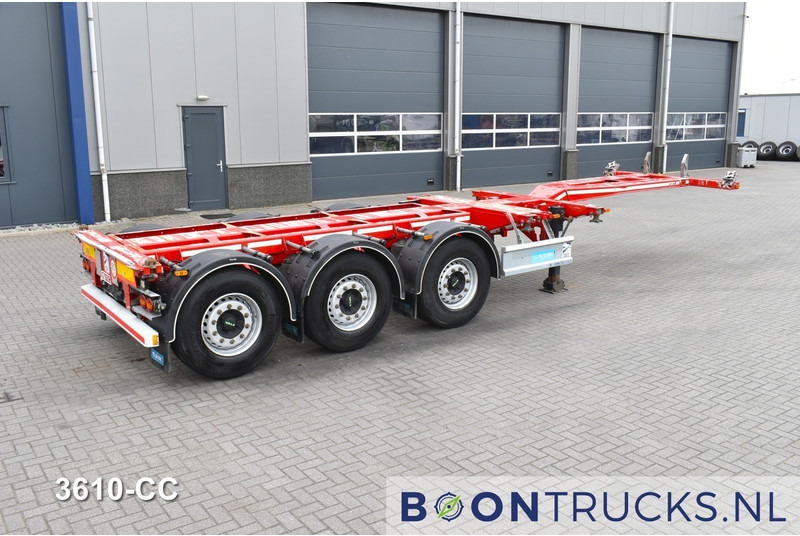 D-Tec FLEXITRAILER | 2x20-30-40-45ft HC * 2x LIFT AXLE * 2x EXTENDABLE * DISC BRAKES - Konttialus/ Vaihtokuormatilat puoliperävaunu: kuva D-Tec FLEXITRAILER | 2x20-30-40-45ft HC * 2x LIFT AXLE * 2x EXTENDABLE * DISC BRAKES - Konttialus/ Vaihtokuormatilat puoliperävaunu D-Tec FLEXITRAILER | 2x20-30-40-45ft HC * 2x LIFT AXLE * 2x EXTENDABLE * DISC BRAKES - Konttialus/ Vaihtokuormatilat puoliperävaunu: kuva D-Tec FLEXITRAILER | 2x20-30-40-45ft HC * 2x LIFT AXLE * 2x EXTENDABLE * DISC BRAKES - Konttialus/ Vaihtokuormatilat puoliperävaunu