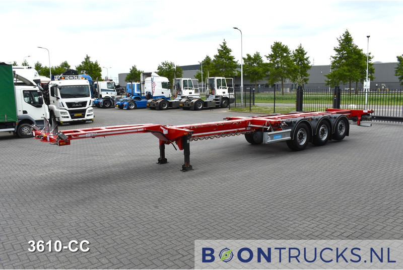 D-Tec FLEXITRAILER | 2x20-30-40-45ft HC * 2x LIFT AXLE * 2x EXTENDABLE * DISC BRAKES - Konttialus/ Vaihtokuormatilat puoliperävaunu: kuva D-Tec FLEXITRAILER | 2x20-30-40-45ft HC * 2x LIFT AXLE * 2x EXTENDABLE * DISC BRAKES - Konttialus/ Vaihtokuormatilat puoliperävaunu D-Tec FLEXITRAILER | 2x20-30-40-45ft HC * 2x LIFT AXLE * 2x EXTENDABLE * DISC BRAKES - Konttialus/ Vaihtokuormatilat puoliperävaunu: kuva D-Tec FLEXITRAILER | 2x20-30-40-45ft HC * 2x LIFT AXLE * 2x EXTENDABLE * DISC BRAKES - Konttialus/ Vaihtokuormatilat puoliperävaunu