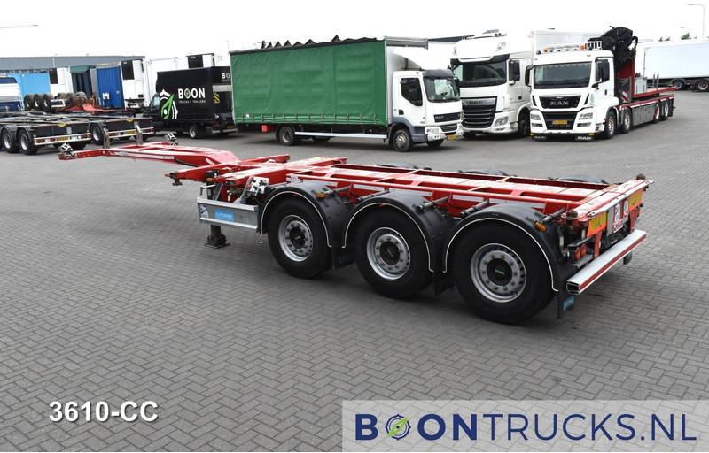D-Tec FLEXITRAILER | 2x20-30-40-45ft HC * 2x LIFT AXLE * 2x EXTENDABLE * DISC BRAKES - Konttialus/ Vaihtokuormatilat puoliperävaunu: kuva D-Tec FLEXITRAILER | 2x20-30-40-45ft HC * 2x LIFT AXLE * 2x EXTENDABLE * DISC BRAKES - Konttialus/ Vaihtokuormatilat puoliperävaunu D-Tec FLEXITRAILER | 2x20-30-40-45ft HC * 2x LIFT AXLE * 2x EXTENDABLE * DISC BRAKES - Konttialus/ Vaihtokuormatilat puoliperävaunu: kuva D-Tec FLEXITRAILER | 2x20-30-40-45ft HC * 2x LIFT AXLE * 2x EXTENDABLE * DISC BRAKES - Konttialus/ Vaihtokuormatilat puoliperävaunu
