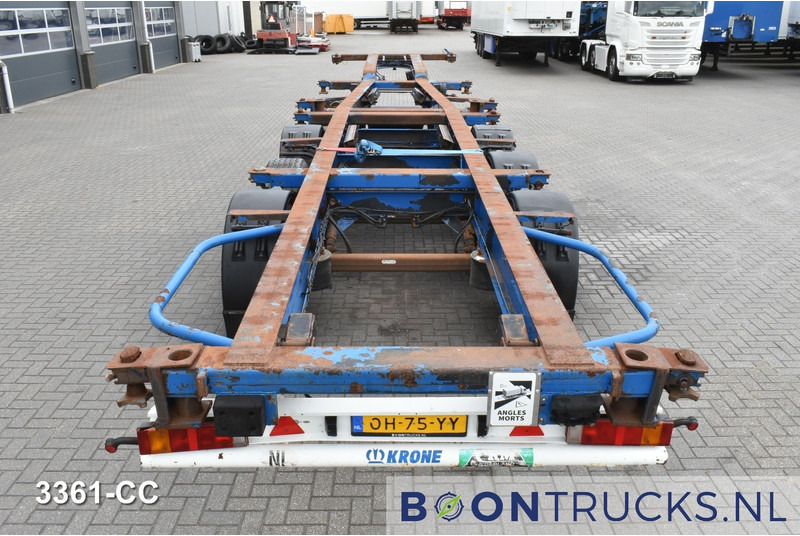 Krone SDC 27 FIXED CHASSIS | 2x20-40ft HC * 2x LIFT AXLE * BPW/DISC * NL TRAILER - Konttialus/ Vaihtokuormatilat puoliperävaunu: kuva Krone SDC 27 FIXED CHASSIS | 2x20-40ft HC * 2x LIFT AXLE * BPW/DISC * NL TRAILER - Konttialus/ Vaihtokuormatilat puoliperävaunu Krone SDC 27 FIXED CHASSIS | 2x20-40ft HC * 2x LIFT AXLE * BPW/DISC * NL TRAILER - Konttialus/ Vaihtokuormatilat puoliperävaunu: kuva Krone SDC 27 FIXED CHASSIS | 2x20-40ft HC * 2x LIFT AXLE * BPW/DISC * NL TRAILER - Konttialus/ Vaihtokuormatilat puoliperävaunu
