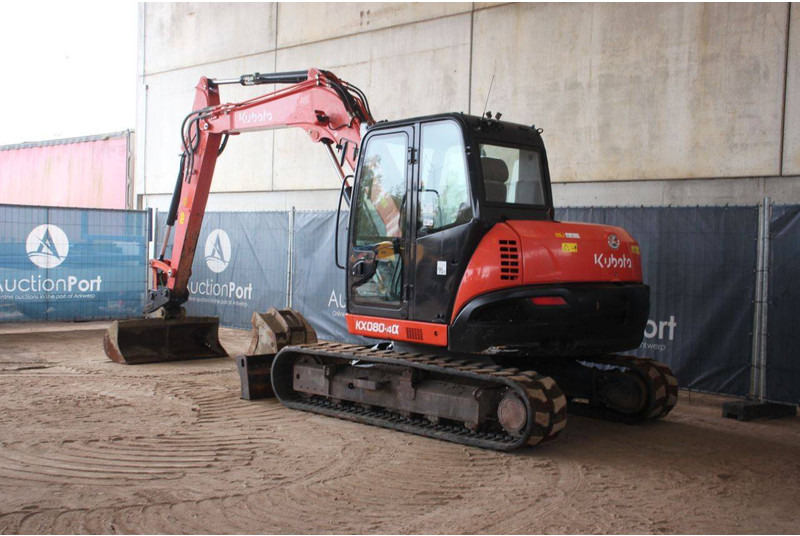 Kubota KX080-4α - Telakaivukone: kuva Kubota KX080-4α - Telakaivukone Kubota KX080-4α - Telakaivukone: kuva Kubota KX080-4α - Telakaivukone
