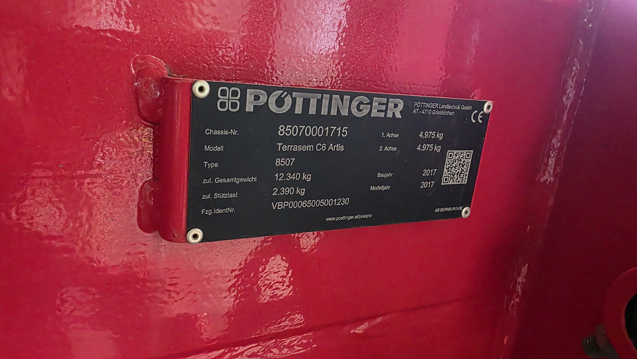 PÖTTINGER Terrasem C6 Artis - Kylvölannoitin: kuva PÖTTINGER Terrasem C6 Artis - Kylvölannoitin PÖTTINGER Terrasem C6 Artis - Kylvölannoitin: kuva PÖTTINGER Terrasem C6 Artis - Kylvölannoitin