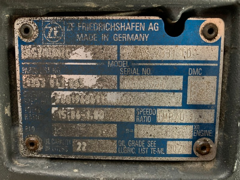 CUTIE DE VITEZE ZF 12 AS 2331 TD R=15,86-1,00 - Vaihdelaatikko - Kuorma-auto: kuva CUTIE DE VITEZE ZF 12 AS 2331 TD R=15,86-1,00 - Vaihdelaatikko - Kuorma-auto CUTIE DE VITEZE ZF 12 AS 2331 TD R=15,86-1,00 - Vaihdelaatikko - Kuorma-auto: kuva CUTIE DE VITEZE ZF 12 AS 2331 TD R=15,86-1,00 - Vaihdelaatikko - Kuorma-auto