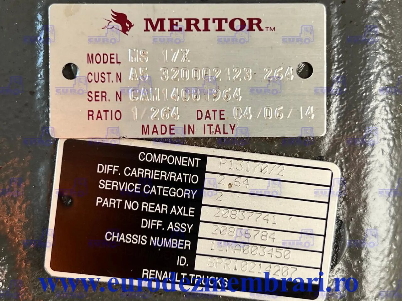 DIFERENTIAL RENAULT MS17X R=2.64 - Differentiaali - Kuorma-auto: kuva DIFERENTIAL RENAULT MS17X R=2.64 - Differentiaali - Kuorma-auto DIFERENTIAL RENAULT MS17X R=2.64 - Differentiaali - Kuorma-auto: kuva DIFERENTIAL RENAULT MS17X R=2.64 - Differentiaali - Kuorma-auto