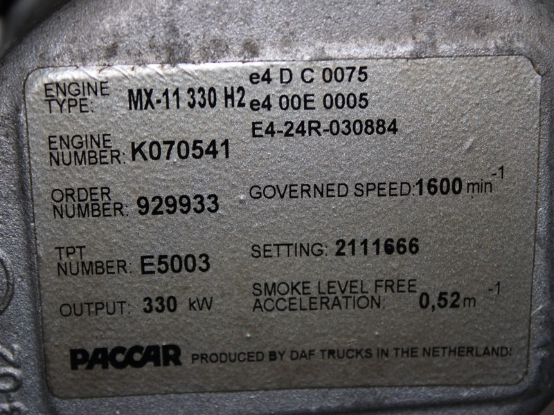 MOTOR DAF MX-11 330 H2 450CP EURO 6 2111666 - Moottori - Kuorma-auto: kuva MOTOR DAF MX-11 330 H2 450CP EURO 6 2111666 - Moottori - Kuorma-auto MOTOR DAF MX-11 330 H2 450CP EURO 6 2111666 - Moottori - Kuorma-auto: kuva MOTOR DAF MX-11 330 H2 450CP EURO 6 2111666 - Moottori - Kuorma-auto