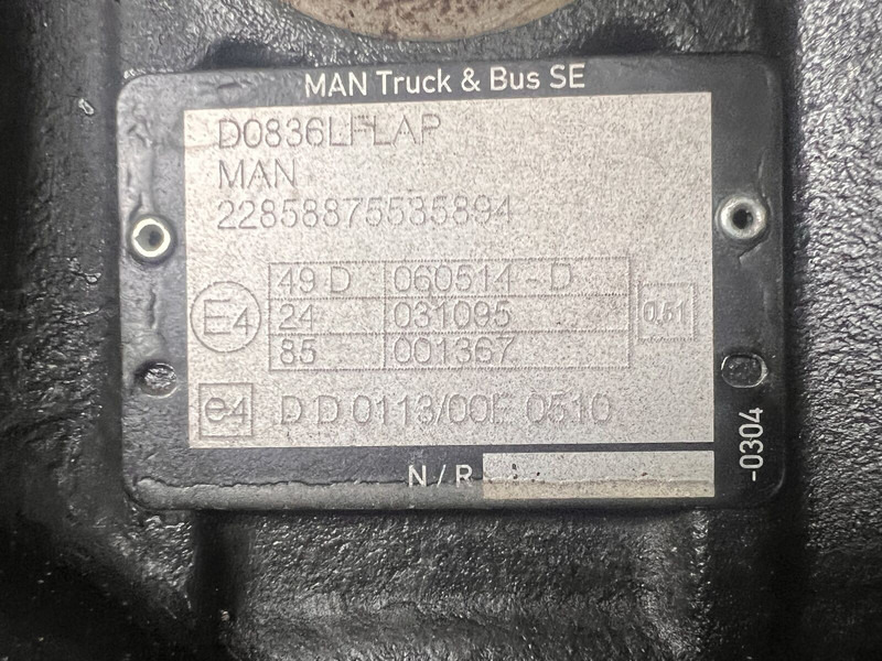 MAN D0836LFLAP - Moottori: kuva MAN D0836LFLAP - Moottori MAN D0836LFLAP - Moottori: kuva MAN D0836LFLAP - Moottori