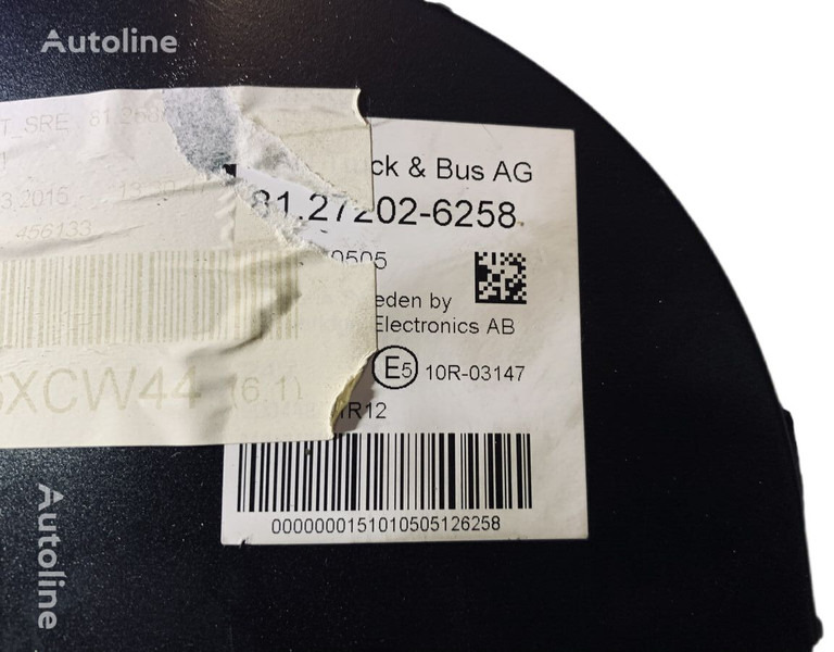 MAN TGX - Kojelauta: kuva MAN TGX - Kojelauta MAN TGX - Kojelauta: kuva MAN TGX - Kojelauta