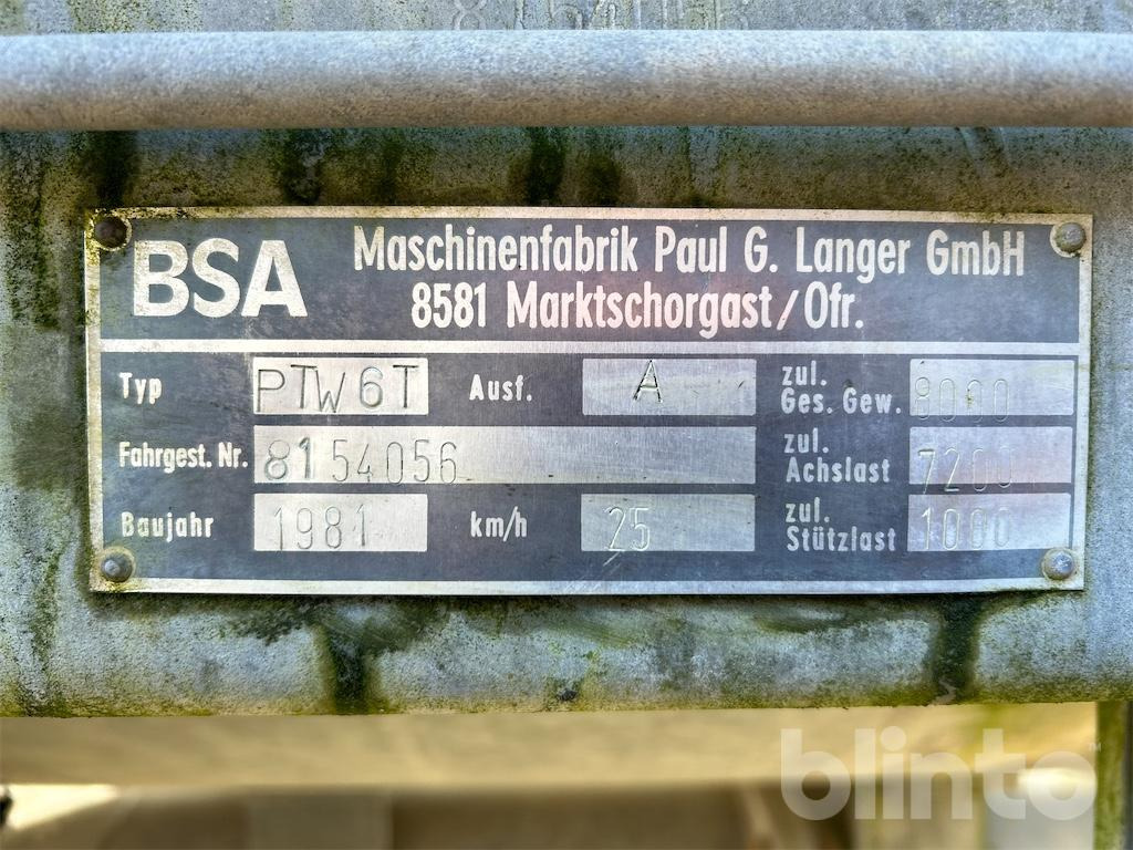 BSA PTW6T (1981) - Lietevaunu: kuva BSA PTW6T (1981) - Lietevaunu BSA PTW6T (1981) - Lietevaunu: kuva BSA PTW6T (1981) - Lietevaunu