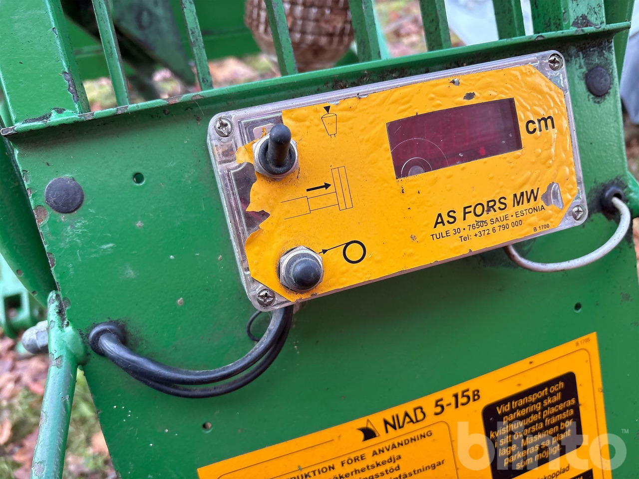 NIAB 5–15B - Harvesteripää: kuva NIAB 5–15B - Harvesteripää NIAB 5–15B - Harvesteripää: kuva NIAB 5–15B - Harvesteripää