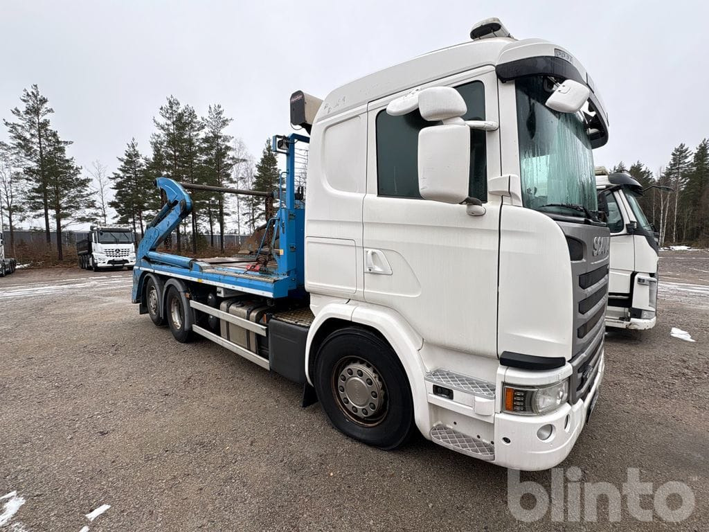 Nostovarsi-vaihtolavakuorma kuorma-auto SCANIA G450LB6X2*4HNB: kuva Nostovarsi-vaihtolavakuorma kuorma-auto SCANIA G450LB6X2*4HNB Nostovarsi-vaihtolavakuorma kuorma-auto SCANIA G450LB6X2*4HNB: kuva Nostovarsi-vaihtolavakuorma kuorma-auto SCANIA G450LB6X2*4HNB