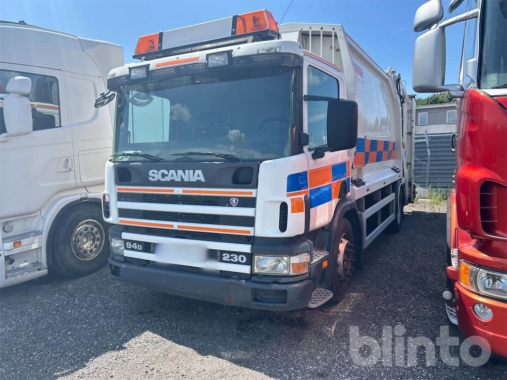 SCANIA P94DB4X2LA230 - Roska-auto: kuva SCANIA P94DB4X2LA230 - Roska-auto SCANIA P94DB4X2LA230 - Roska-auto: kuva SCANIA P94DB4X2LA230 - Roska-auto