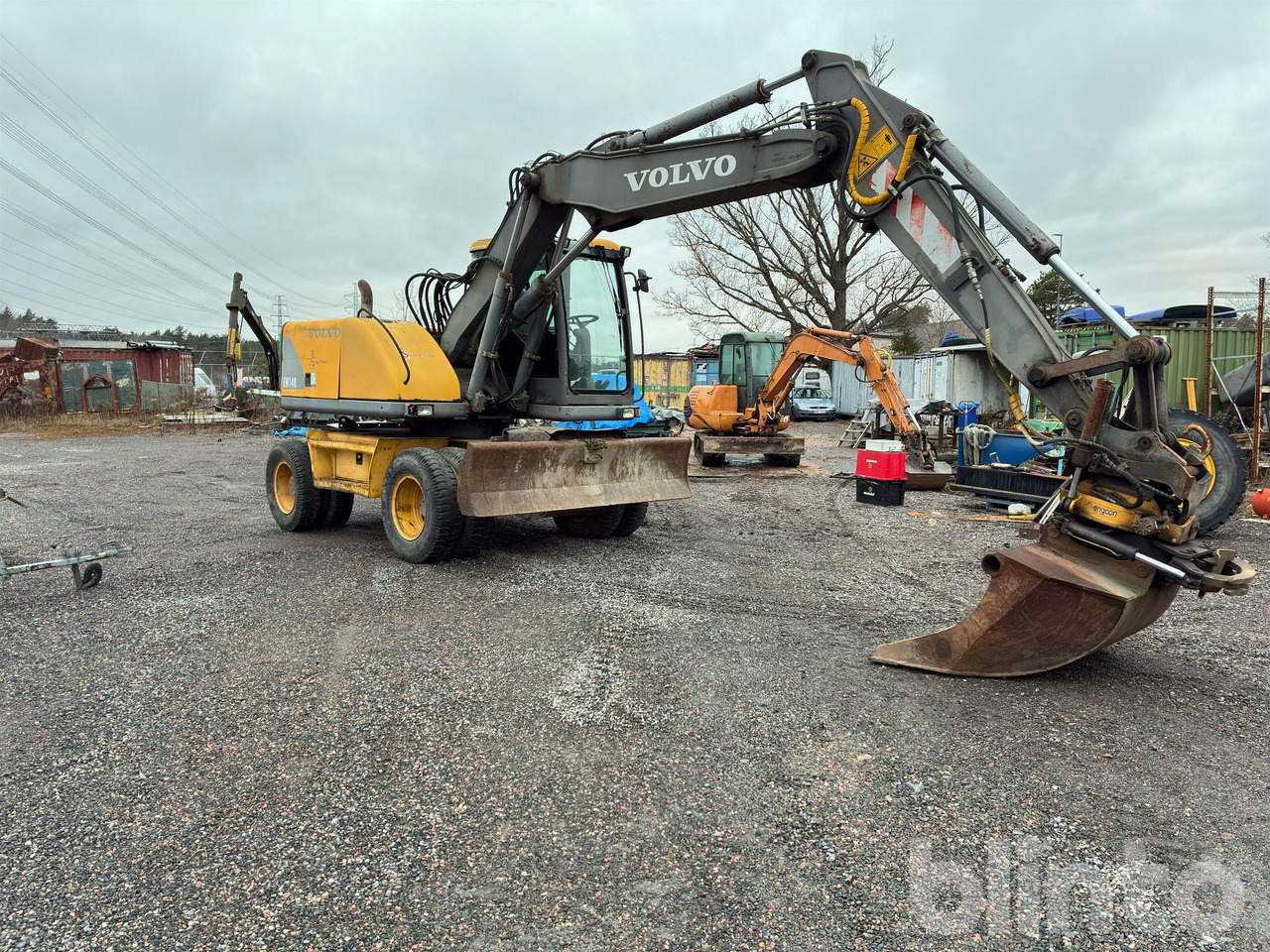 Volvo EW 140 - Pyöräalustainen kaivinkone: kuva Volvo EW 140 - Pyöräalustainen kaivinkone Volvo EW 140 - Pyöräalustainen kaivinkone: kuva Volvo EW 140 - Pyöräalustainen kaivinkone