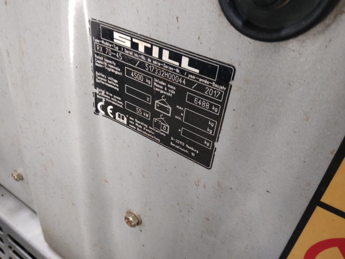 Still RX70-45 - Dieseltrukki: kuva Still RX70-45 - Dieseltrukki Still RX70-45 - Dieseltrukki: kuva Still RX70-45 - Dieseltrukki