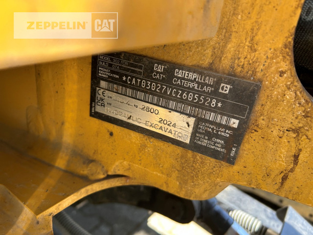 Cat 302.7CR-07 - Minikuormaaja: kuva Cat 302.7CR-07 - Minikuormaaja Cat 302.7CR-07 - Minikuormaaja: kuva Cat 302.7CR-07 - Minikuormaaja