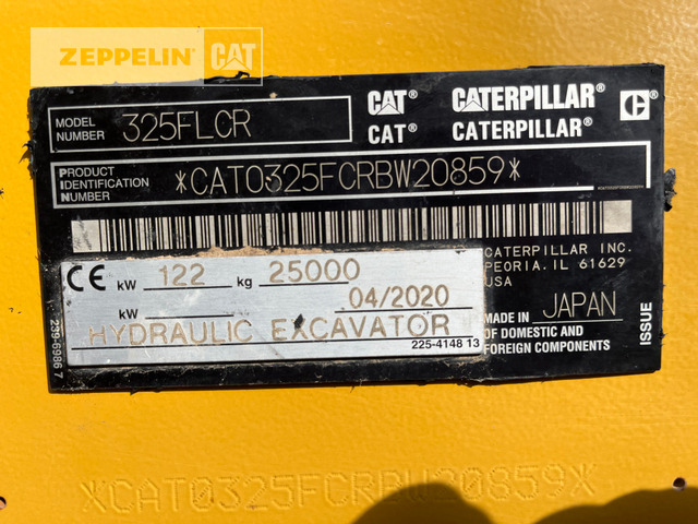 Cat 325FL - Telakaivukone: kuva Cat 325FL - Telakaivukone Cat 325FL - Telakaivukone: kuva Cat 325FL - Telakaivukone