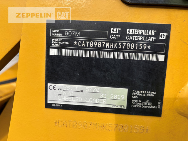 Cat 907M - Pyöräkuormaaja: kuva Cat 907M - Pyöräkuormaaja Cat 907M - Pyöräkuormaaja: kuva Cat 907M - Pyöräkuormaaja