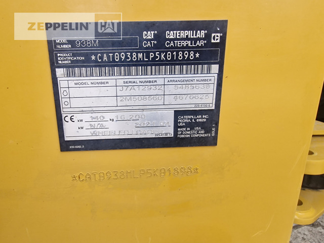 Cat 938M - Pyöräkuormaaja: kuva Cat 938M - Pyöräkuormaaja Cat 938M - Pyöräkuormaaja: kuva Cat 938M - Pyöräkuormaaja