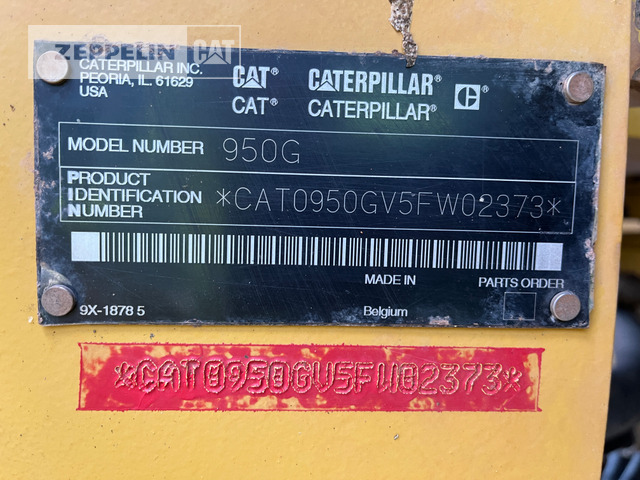 Cat 950G - Pyöräkuormaaja: kuva Cat 950G - Pyöräkuormaaja Cat 950G - Pyöräkuormaaja: kuva Cat 950G - Pyöräkuormaaja