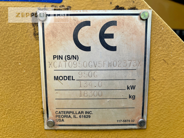 Cat 950G - Pyöräkuormaaja: kuva Cat 950G - Pyöräkuormaaja Cat 950G - Pyöräkuormaaja: kuva Cat 950G - Pyöräkuormaaja